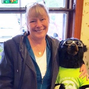 Anne Brandt and Spectacled Bear